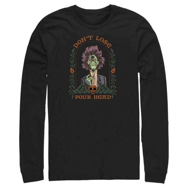 Men’s Hocus Pocus 2 Billy Zombie Lose Your Head Long Sleeve Shirt