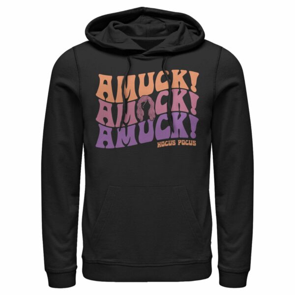 Men’s Hocus Pocus Amuck Phrase Pull Over Hoodie