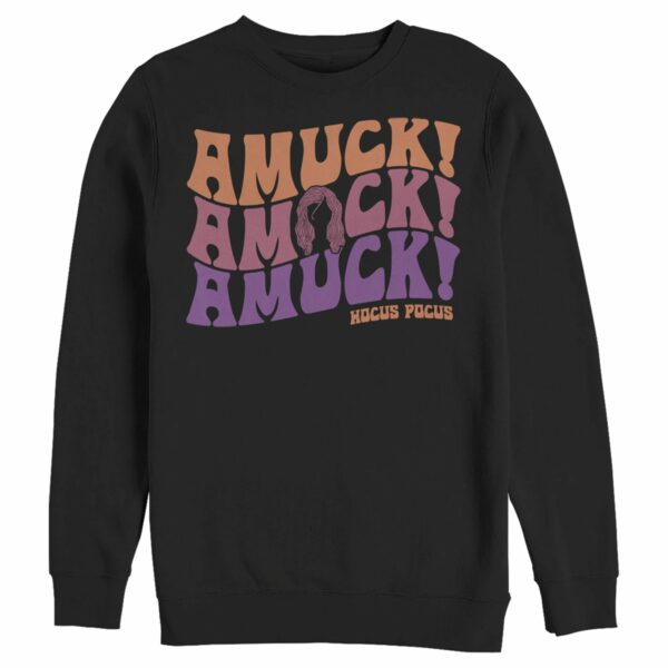 Men’s Hocus Pocus Amuck Phrase Sweatshirt