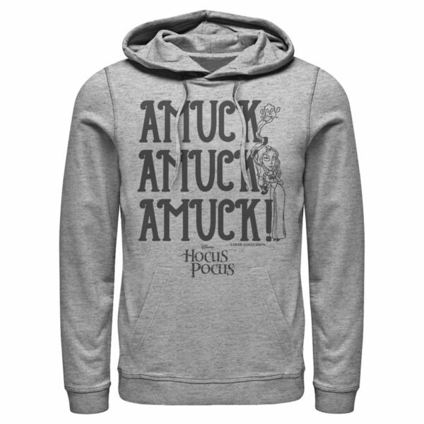 Men’s Hocus Pocus Amuck Quote Pull Over Hoodie