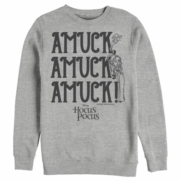 Men’s Hocus Pocus Amuck Quote Sweatshirt