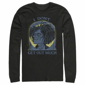 Men’s Hocus Pocus Billy Zombie Get Out Much Long Sleeve Shirt