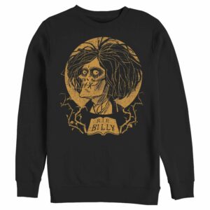 Men’s Hocus Pocus Billy Zombie Portrait Sweatshirt