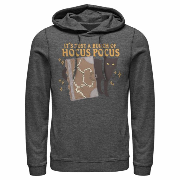 Men’s Hocus Pocus Binx Spellbook Pull Over Hoodie