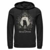 Men’s Hocus Pocus Black Flame Candle Pull Over Hoodie