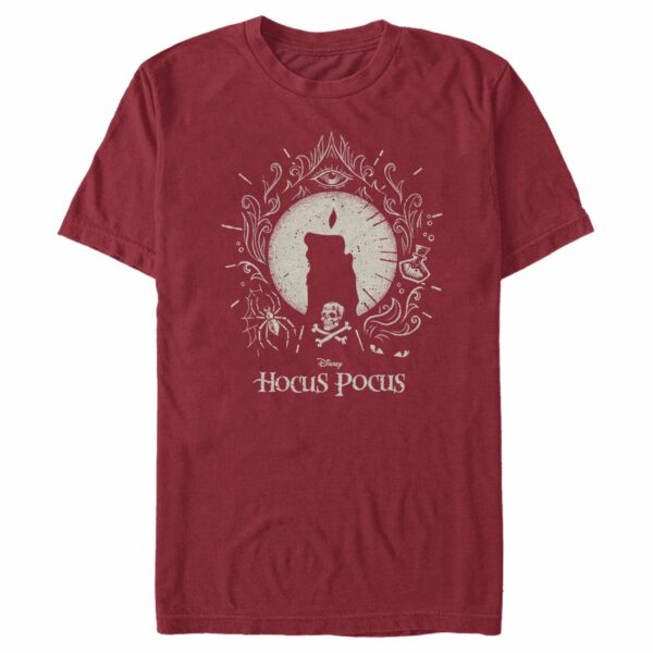 Men’s Hocus Pocus Black Flame Candle T-Shirt