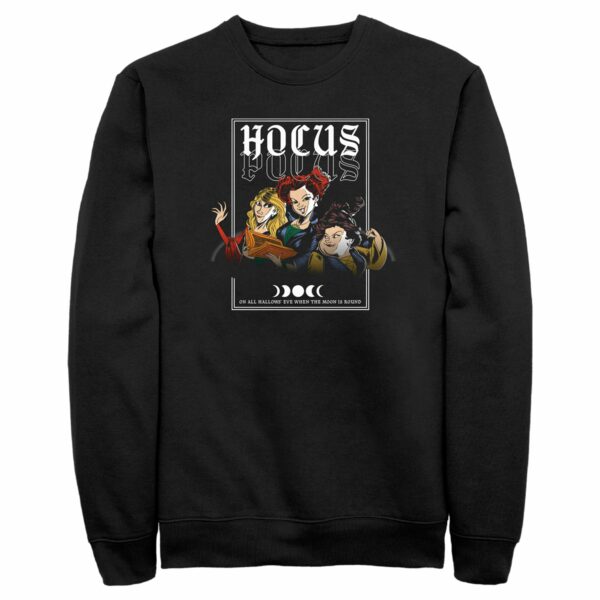 Men’s Hocus Pocus Round Moon Sweatshirt