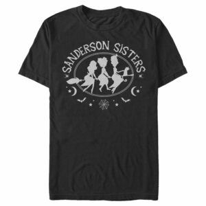 Men’s Hocus Pocus Sanderson Sisters Witch Broom T-Shirt