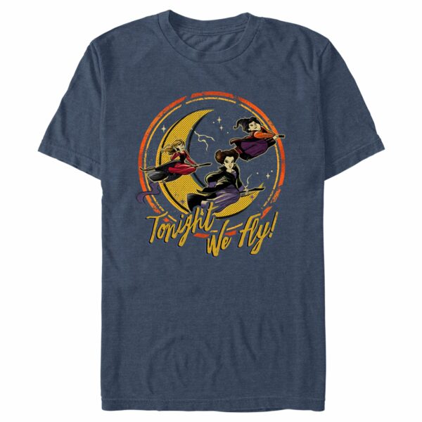 Men’s Hocus Pocus Tonight We Fly Moon T-Shirt