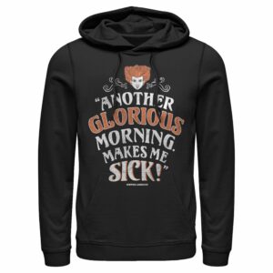 Men’s Hocus Pocus Winifred Glorious Morning Pull Over Hoodie