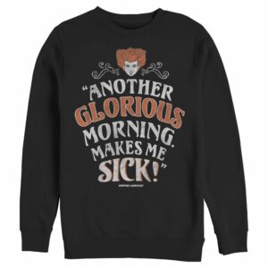 Men’s Hocus Pocus Winifred Glorious Morning Sweatshirt