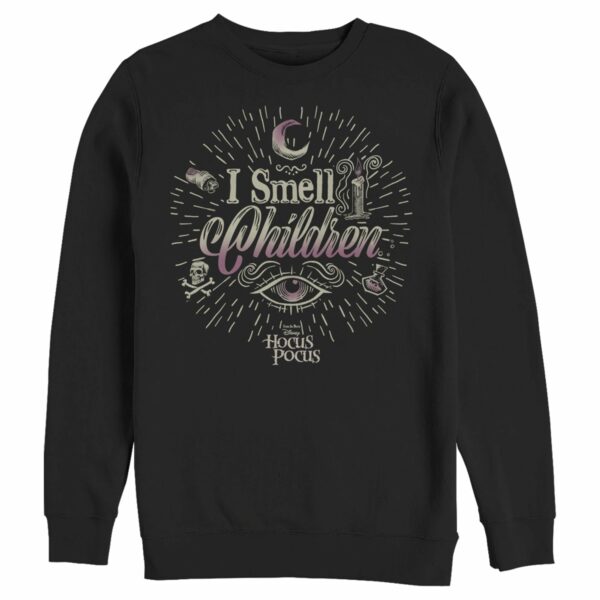 Men’s Hocus Pocus Witches Smell Children Sweatshirt