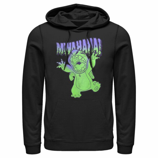 Men’s Lilo & Stitch Mwahaha Halloween Horror Pull Over Hoodie