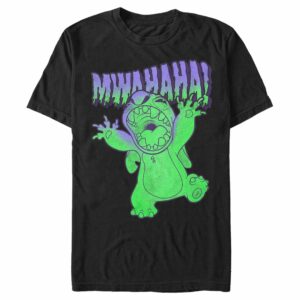 Men’s Lilo & Stitch Mwahaha Halloween Horror T-Shirt