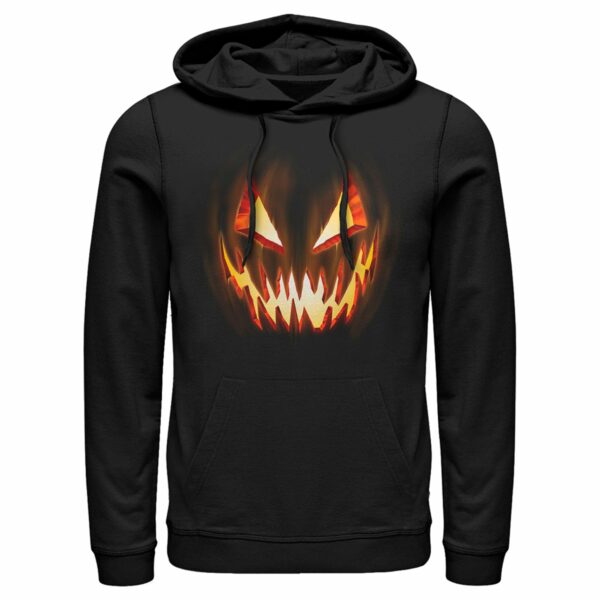 Men’s Lost Gods Evil Pumpkin Face Pull Over Hoodie