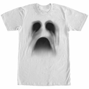 Men’s Lost Gods Halloween Creepy Ghost Face T-Shirt