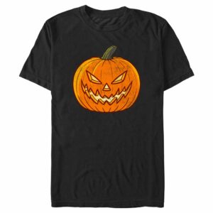 Men’s Lost Gods Halloween Evil Jack-O’-Lantern T-Shirt