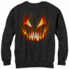 Men’s Lost Gods Halloween Evil Pumpkin Face Sweatshirt
