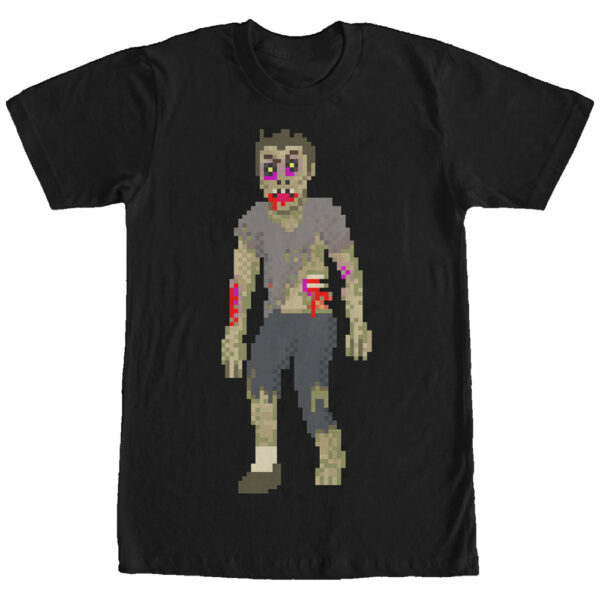 Men’s Lost Gods Halloween Pixelated Zombie T-Shirt