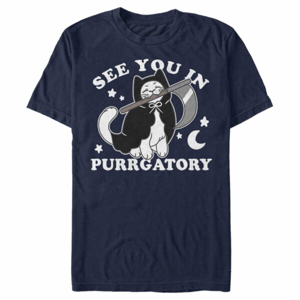 Men’s Lost Gods Halloween See You In Purrgatory T-Shirt