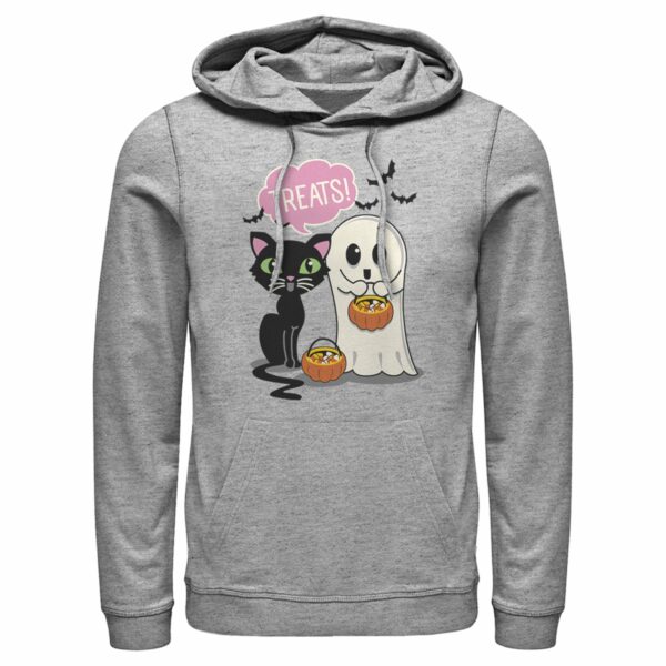 Men’s Lost Gods Halloween Treat Friends Pull Over Hoodie