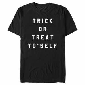 Men’s Lost Gods Halloween Trick Or Treat Yo’ Self T-Shirt