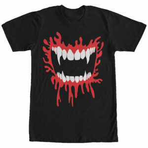 Men’s Lost Gods Halloween Vampire Fangs T-Shirt