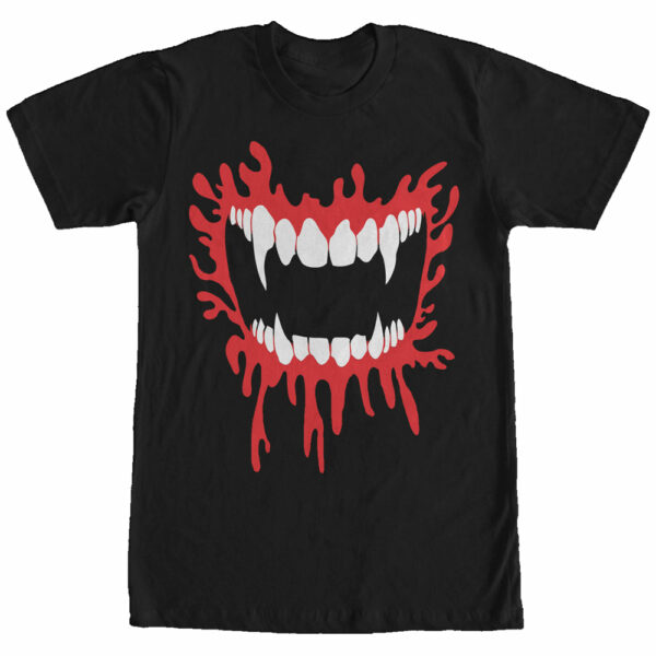 Men’s Lost Gods Halloween Vampire Fangs T-Shirt