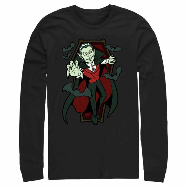 Men’s Lost Gods Halloween Vampire Scene Long Sleeve Shirt