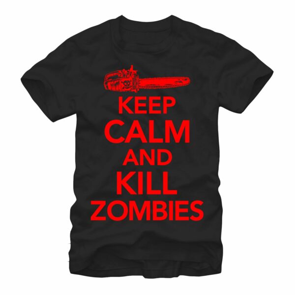 Men’s Lost Gods Keep Calm and Kill Zombies T-Shirt