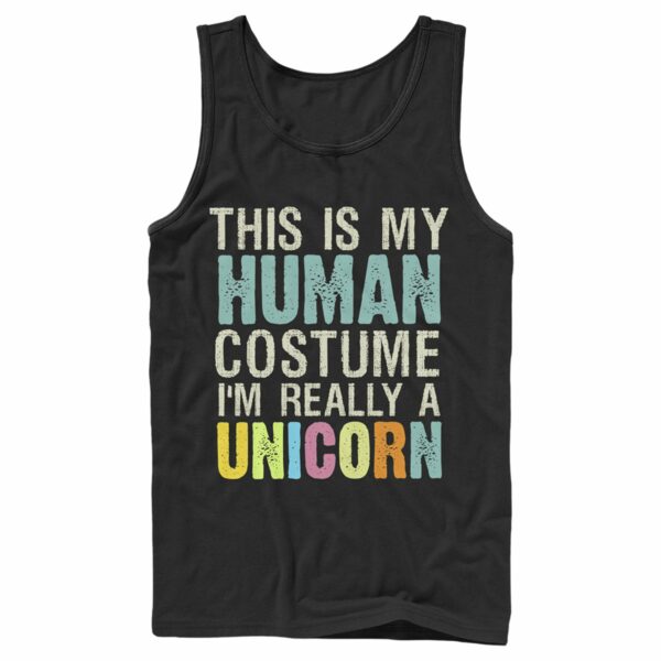 Men’s Lost Gods Unicorn in Human Costume Tank Top