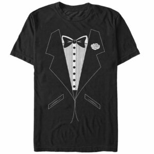 Men’s Lost Gods Valentine’s Day Classy Tuxedo Costume Tee T-Shirt