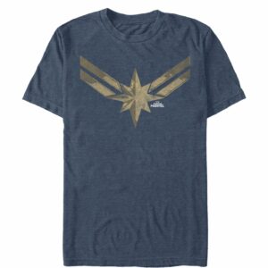 Men’s Marvel Captain Marvel Vintage Star Costume T-Shirt