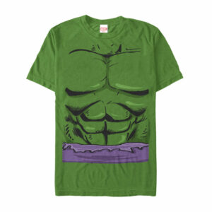 Men’s Marvel Halloween Hulk Classic Costume T-Shirt