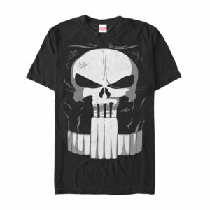 Men’s Marvel Halloween Punisher Costume T-Shirt