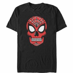 Men’s Marvel Halloween Spider-Man Sugar Skull T-Shirt