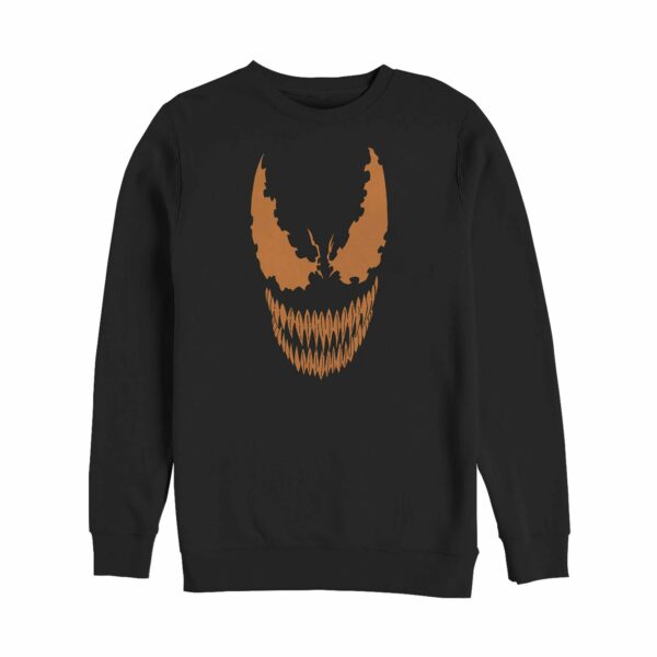 Men’s Marvel Halloween Venom Scary Face Costume Sweatshirt