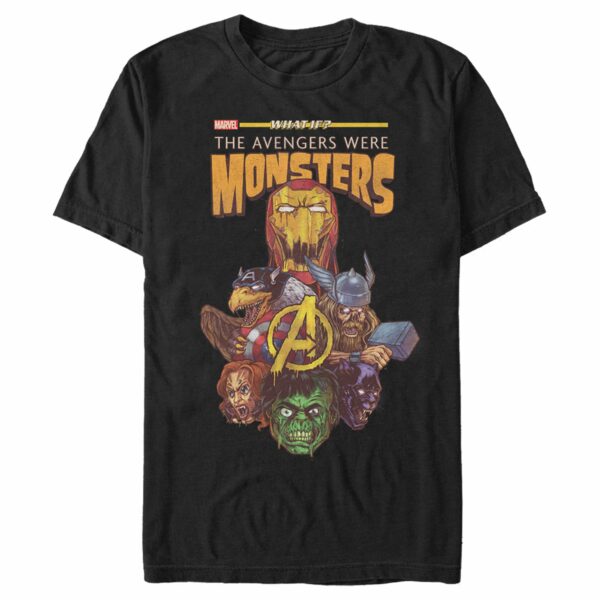 Men’s Marvel Halloween What If The Avengers Were Monsters T-Shirt