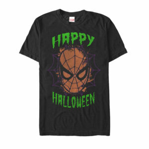 Men’s Marvel Happy Halloween Spider-Man T-Shirt