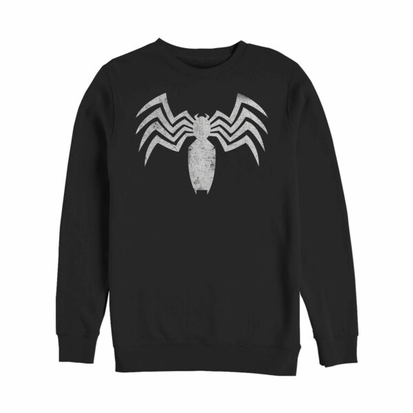 Men’s Marvel Venom Distressed Claw Logo Sweatshirt