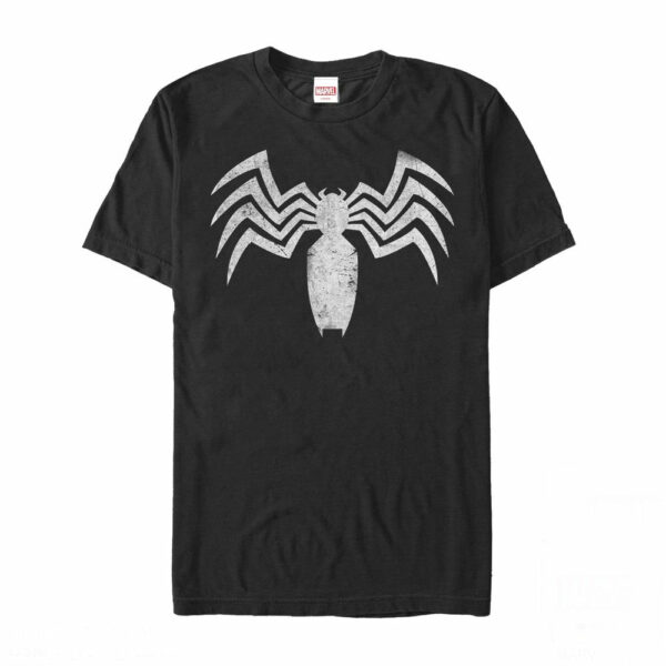 Men’s Marvel Venom Distressed Claw Logo T-Shirt