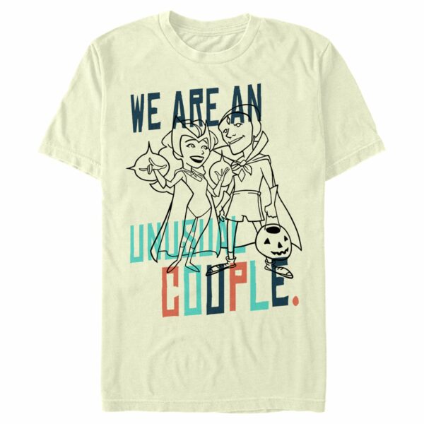 Men’s Marvel WandaVision Couple Sketch T-Shirt