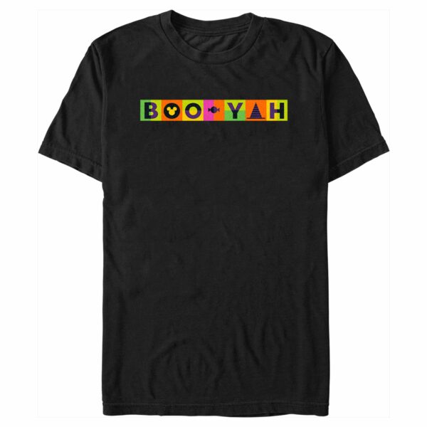 Men’s Mickey & Friends Halloween Boo-Yah Logo T-Shirt