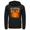Men’s Mickey & Friends Halloween Mouse-O’-Lantern Pull Over Hoodie
