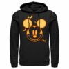 Men’s Mickey & Friends Pumpkin Face Pull Over Hoodie