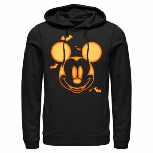 Men’s Mickey & Friends Pumpkin Face Pull Over Hoodie