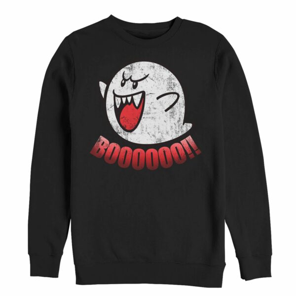 Men’s Nintendo Retro Boo Ghost Sweatshirt