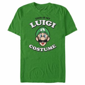 Men’s Nintendo This is my Luigi Costume T-Shirt