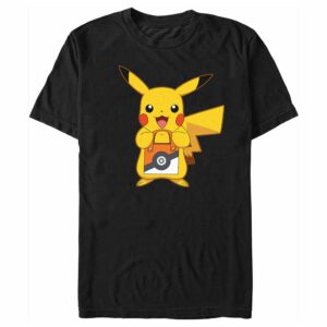 Men’s Pokemon Halloween Pikachu Trick-or-Treat T-Shirt