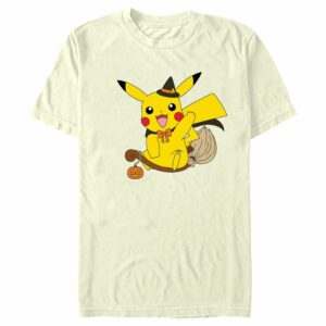 Men’s Pokemon Halloween Pikachu Witch Costume T-Shirt